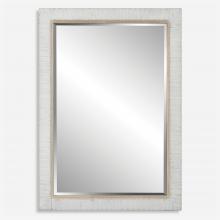 Uttermost 09829 - Cape Whitewashed Rattan Mirror