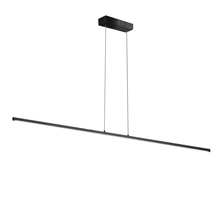 Dainolite ARY-3830LEDHP-MB - 30W Horizontal Pendant, Matte Black with White Acrylic Diffuser