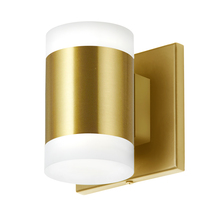 Dainolite WLS-514LEDW-AGB - 2 Light 14W Wall Sconce, Aged Brass