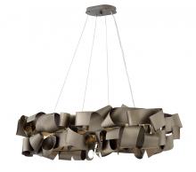 Fredrick Ramond FR48605MMB - Large Six Light Linear Chandelier