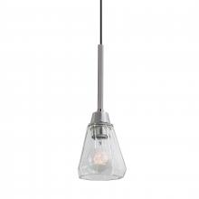 ELK Home 8284-PN-CL - Arctic 5'' Wide 1-Light Pendant - Polished Nickel