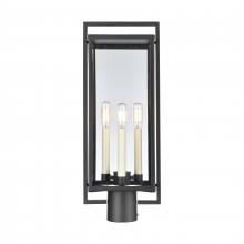 ELK Home 90005/3 - Gladwyn 21.5'' High 3-Light Outdoor Post Light - Matte Black