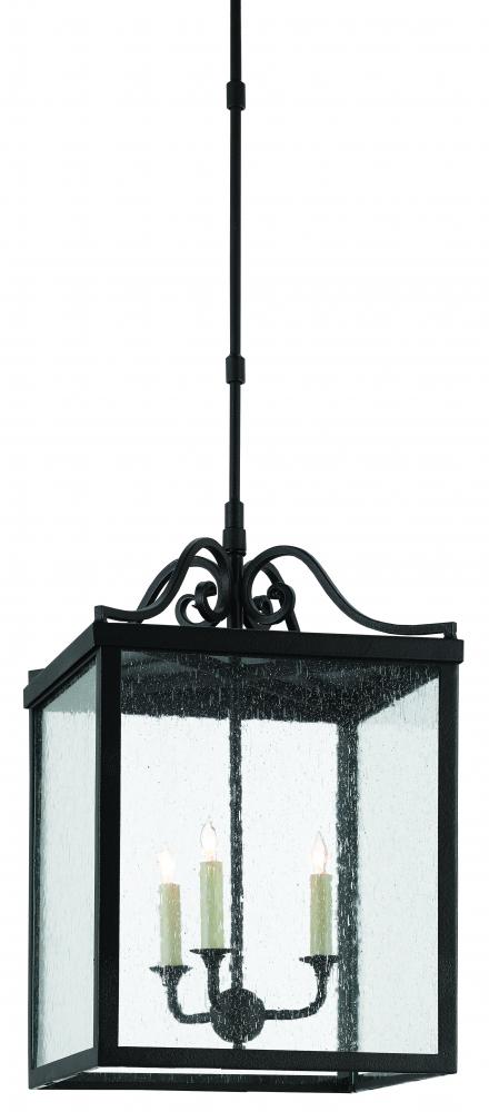 Giatti Large Black Outdoor Lantern