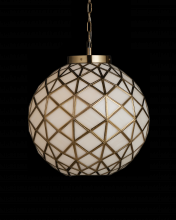 Currey 9000-1233 - Polyhedron Small Pendant