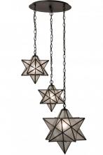 18 Wide Moravian Star Flushmount : 186688