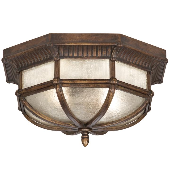 Holland Park 16"W Outdoor Flush Mount